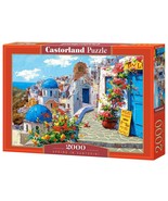 2000 Piece Jigsaw Puzzle, Spring in Santorini, Greece, Adult Puzzles, Ca... - £20.45 GBP+