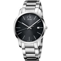 Calvin Klein K2G2G143 City Date Mens Silver Stainless Steel Watch - £188.57 GBP