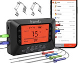 Wireless Meat Thermometer with 4 Probes, Meat Thermometer Digital Icland... - $24.99