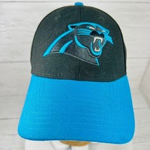 Carolina Panthers NFL Baseball Hat Cap Adjustable New Era 9Forty Teal Black - £31.44 GBP