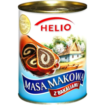 HELIO POPPY SEEDS NUTS RAISIN 850g for cake pastries filling Massa Makow... - $16.82