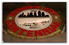 Kansas City Missouri MO 1960 Centennial Chrome Postcard R23 - $2.92
