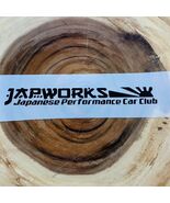 Japanese Car Club Vinyl Decal (x2) Windshield Banner Japworks Import Tun... - $7.92+