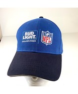Blue NFL Football Official Sponsor Bud Light Beer Hat Snapback Budweiser... - $163.73 MXN