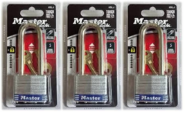 Master Lock 1DLJ Laminated Steel Padlock, 2-1/2&quot; Shackle, 1-3/4&#39;&#39; Body (... - $24.74