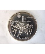 1974 $10 Canadian &#39;76 Montreal Summer Olympics Coin E16 - €55,88 EUR