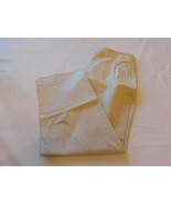 Rafaella Women&#39;s Ladies Capri Length pants Slacks Size 6 Lt Tan GUC - £14.24 GBP