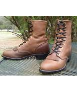 Vintage PD Tuff USA Apache Leather Paddock Boots UNION Made Western Kilt... - €112,85 EUR