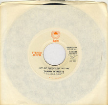 Tammy Wynette 45 rpm One Last Time - £2.38 GBP