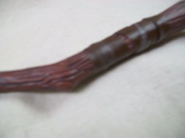 Brown Fantasy Wand Crooked Twig Witch Wizard Magic Medieval Rumpelstilts... - $10.95