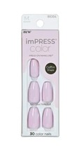 imPRESS Color Press-On Manicure IMC516 French Lavender Nail Set, Qty 30 - $16.95
