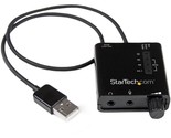 StarTech.com 7.1 USB Sound Card - External Sound Card for Laptop with SP... - £50.76 GBP