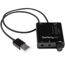 StarTech.com 7.1 USB Sound Card - External Sound Card for Laptop with SPDIF Digi - £50.76 GBP