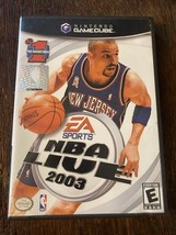 NBA Live 2003 (Nintendo GameCube, 2002) Complete CIB - $92.72 MXN
