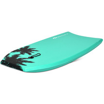 41&quot; Super Surfing Core Bodyboard W/Leash Ixpe Deck Eps Lightweight Green - £80.69 GBP