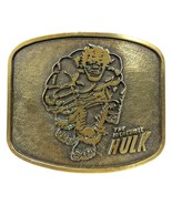 Vintage Incredible Hulk Belt Buckle 1975 Marvel Comic Group Lee Belt NY USA - €25,26 EUR