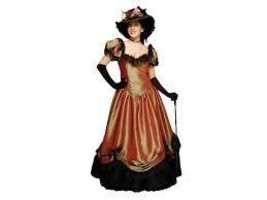 Southern Belle Costume  Saloon Madame - £201.92 GBP