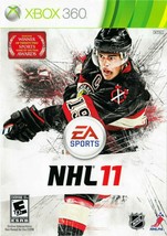 NHL 11 Microsoft Xbox 360 Video Game 2010 Hockey EA Sports slapshot dekes fights - £4.38 GBP