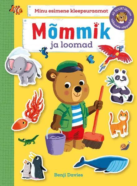 Mõmmik ja loomad. minu esimene kleepsuraamat - $13.00