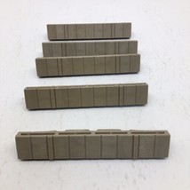 5 PLAYMOBIL Castle Wall Connector Replacement Parts 3666 #3007606 - $14.69