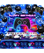 Video Game Birthday Party Decorations Supplies - 151PCS Gamer Birthday D... - £30.10 GBP