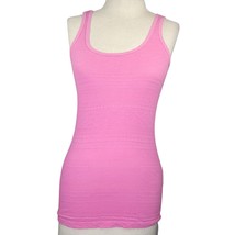 Pink Cotton Blend Tank Top Size Small  - £19.46 GBP
