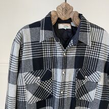 Squaw Valley Sportswear Plaid Wool Blend Quilted Lining Burton Shirt Sha... - $41.76