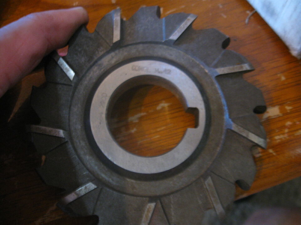 LOT 2 Comol M42 Staggered Side Milling Profile Cutter 4 x 1/2 x 1-1/4  6... - $45.59