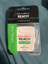 REACH Waxed Dental Floss, 55yd 1 Pack, 2X More Value, Mint - $8.91
