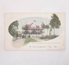 Rock Island IL 1906 Black Hawks Watchtower Inn Vintage Postcard Posted - £9.90 GBP