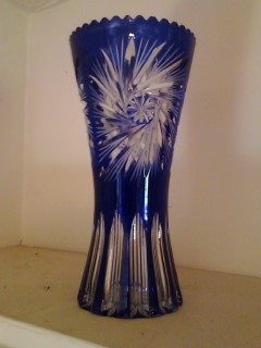 SWAROVSKI Crystal Vase - £195.46 GBP