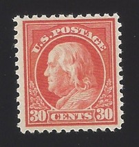 1917 30c Benjamin Franklin, Orange Red Scott 516 Mint F/VF NH - $58.99