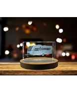 LED Base included | Engraved Crystal Caravan Model - Unique Traveler&#39;s K... - €22,29 EUR+