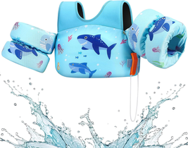 Swim Vest for Kids, Toddler Pool Floaties Fit 20-50/70 Lbs - £30.83 GBP