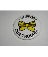 Operation Desert Storm Pinback Button Support Our Troops! Vintage IBP 1 ... - €8,57 EUR