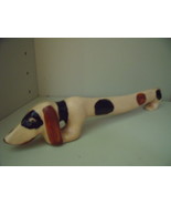 Dog Figurine - Vintage Long Dog Whimsical Figurine  - £23.45 GBP