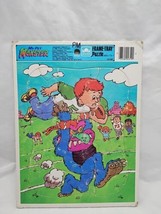 1996 My Pet Monster Frame Tray Puzzle Football Game - $29.69