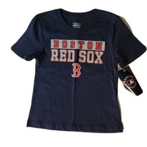 Boston Red Sox Official MLB Genuine Kids Youth Girls Size T-Shirt Size XS 4/5 - £13.40 GBP