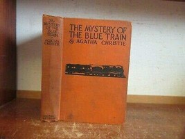 Old Mystery Of The Blue Train Book 1929 Agatha Christie Detective Murder Story [ - £141.65 GBP