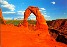 Postcard Utah Arches National Park from Entrada Sandstone Remains  6 x 4 Inches - £5.40 GBP