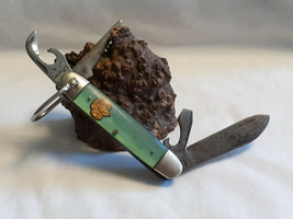 Vtg Kutmaster Utica N.Y. 4 Blade Folding Pocket Girl Scout Knife - £31.86 GBP