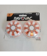 Rayovac Size 13 Hearing Aid Batteries 32-Pack 10/2026 NEW SEALED Free Sh... - $272.95 MXN