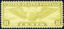 C17, Mint XF/Superb NH 8¢ Airmail Stamp *A GEM** Stuart Katz - £39.80 GBP