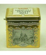 Aachen Lambertz German Christmas Cookie Tin Music Box Plays Jingle Bells Empty - £23.73 GBP