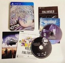 PS4 Final Fantasy XV Deluxe Edition Game, Kingsglaive Movie &amp; Steelbook CIB - £26.79 GBP