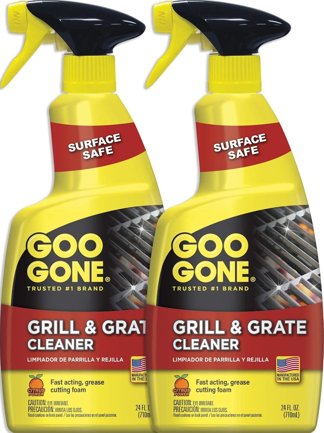 Goo Gone Grill And Grate Cleaner Spray (2 Pack): A 24-Ounce Solution Tha... - $32.94