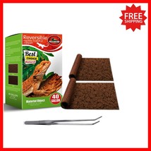 Eco-Friendly Reptile Cage Carpet - Comfortable Substrate for Snakes &amp; Tu... - $784.82 MXN