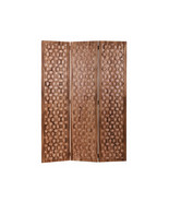 Carved Wood Screen Room Divider - $506.30