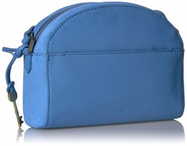 Fossil Chelsea Crossbody Crystal Blue Leather Shoulder Bag ZB7633967 NWT $138 FS - £50.95 GBP