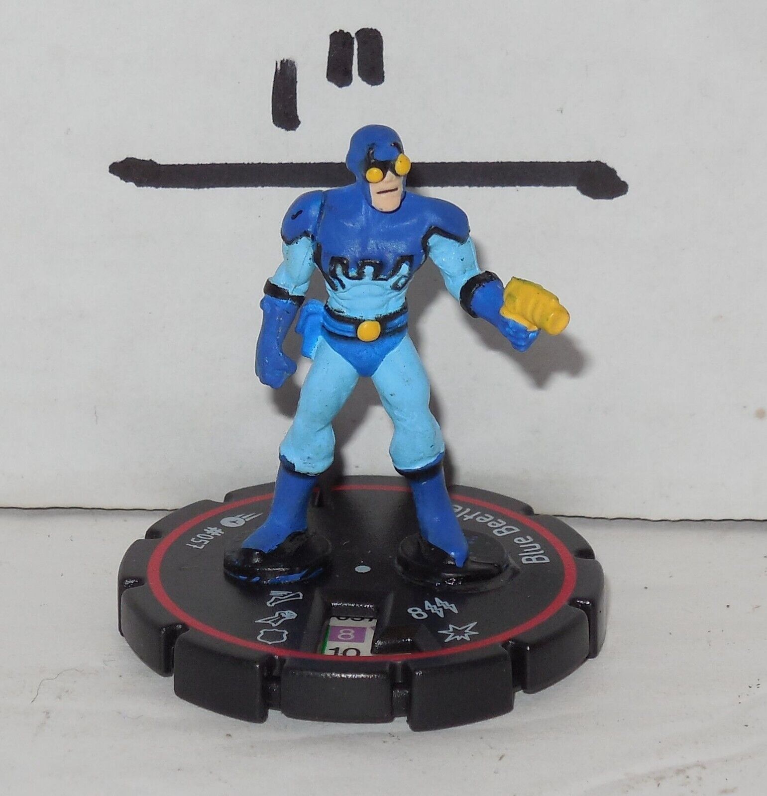 Heroclix Miniature DC Comics Hypertime set Blue Beetle #057 figure ONLY - $10.44